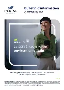 Bulletin trimestriel - 2ème trimestre 2026