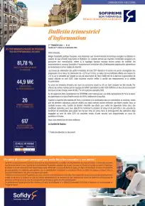 Bulletin trimestriel - 3ème trimestre 2025