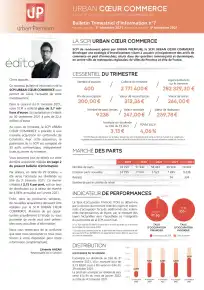 Bulletin trimestriel - 3ème trimestre 2021