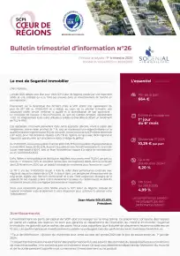 Bulletin trimestriel - 1er trimestre 2025