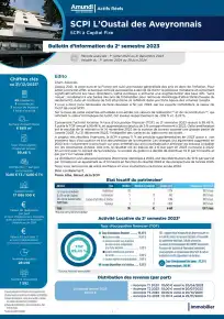 Bulletin semestriel - 2nd semestre 2023