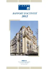 Rapport annuel - 2012