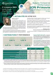 Bulletin trimestriel - 4ème trimestre 2023