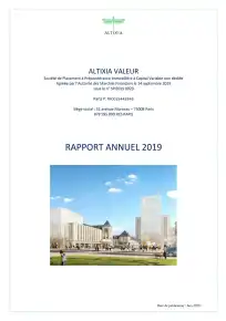 Rapport annuel - 2019