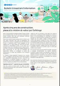 Bulletin trimestriel - 2ème trimestre 2026