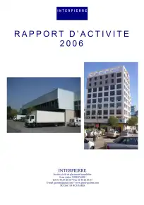 Rapport annuel - 2006