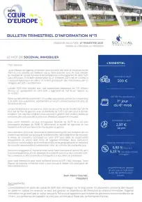 Bulletin trimestriel - 4ème trimestre 2023