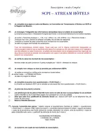 Bulletin de souscription (BS)