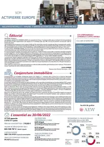 Bulletin semestriel - 1er semestre 2022