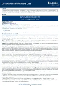 Informations clés (DIC) - 2025