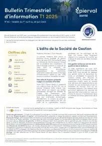 Bulletin trimestriel - 1er trimestre 2025