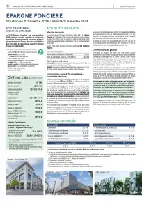 Bulletin trimestriel - 1er trimestre 2024