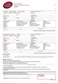 Bulletin de souscription (BS) remplissable