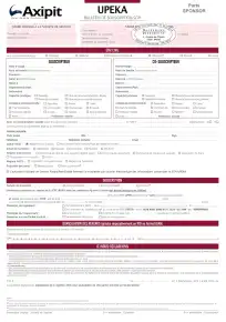 Bulletin de souscription (BS) remplissable