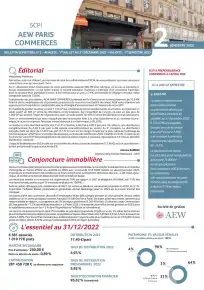 Bulletin semestriel - 2nd semestre 2022