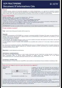 Information clé (DIC) - 2023