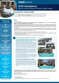 Bulletin trimestriel - 3ème trimestre 2022