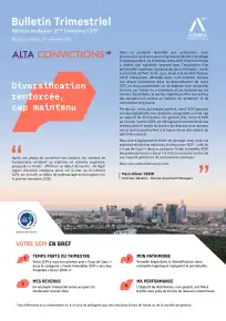 Bulletin trimestriel - 2ème trimestre 2025