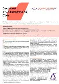 Information clé (DIC)