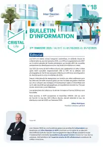 Bulletin trimestriel - 3ème trimestre 2025