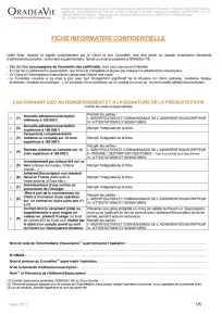 Recueil d'information confidentielles