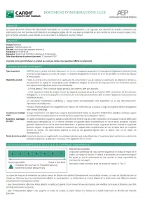 Information clé (DIC)