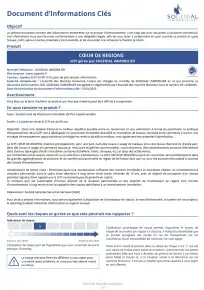 Informations clés (DIC) - 2025
