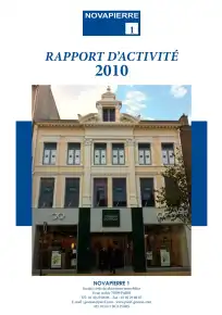 Rapport annuel - 2010