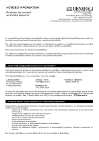 Notice d'information