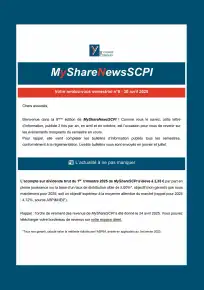 Bulletin trimestriel - 1er trimestre 2025