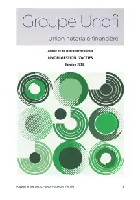 Rapport ESG - 2024