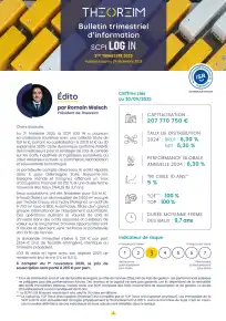 Bulletin trimestriel - 3ème trimestre 2025