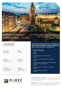 Bulletin trimestriel - 3ème trimestre 2021