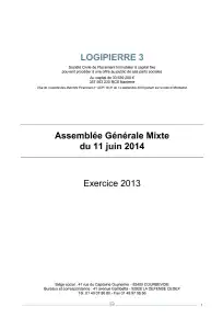 Rapport annuel - 2013