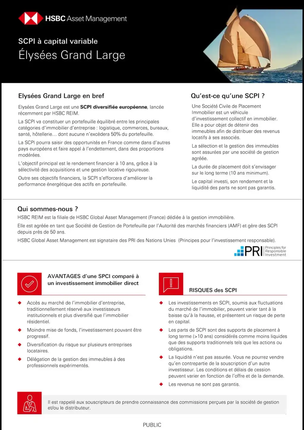 SCPI Elysées Grand Large