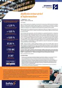 Bulletin trimestriel - 3ème trimestre 2024