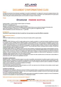 Information clé (DIC) - 2024