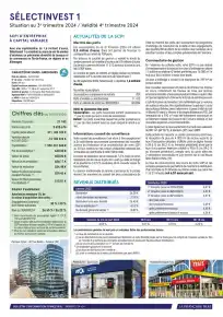 Bulletin trimestriel - 3ème trimestre 2024