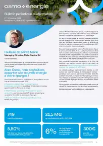 Bulletin trimestriel - 2ème trimestre 2024