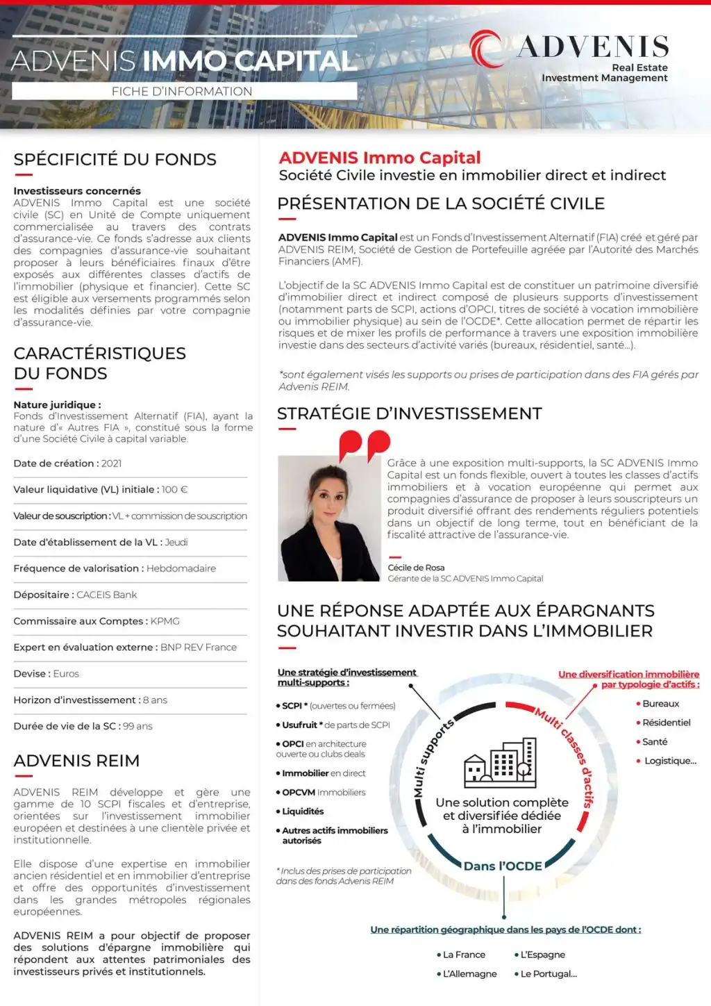 SC Advenis Immo Capital
