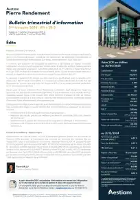 Bulletin trimestriel - 2ème trimestre 2025