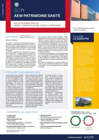 Bulletin semestriel - 1er semestre 2026