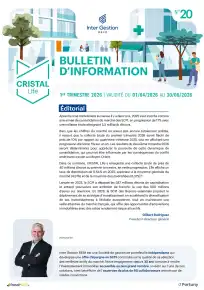 Bulletin trimestriel - 1er trimestre 2026