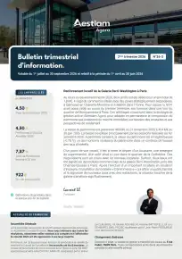 Bulletin trimestriel - 2ème trimestre 2026