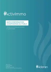 Note d'information - 2022