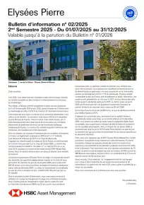 Bulletin semestriel - 2nd semestre 2025