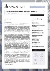 Bulletin semestriel - 2nd semestre 2023