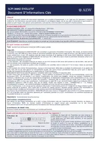 Information clé (DIC) - 2023