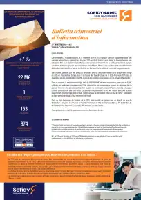 Bulletin trimestriel - 2ème trimestre 2024