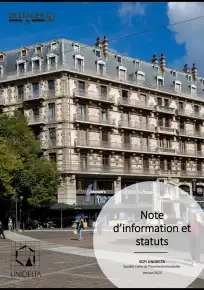 Note d'information & statuts - 2023